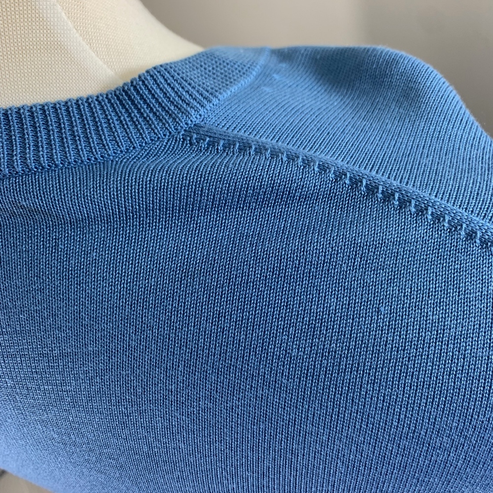 Brooks Brothers Silk Blend V-Neck Sweater - Picture 3 of 7